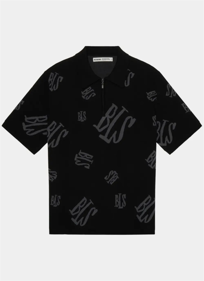 BLS Handwritten Knit Polo