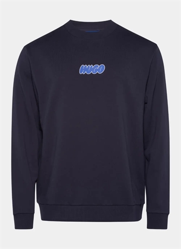 Hugo Blue Nately Crew Neck