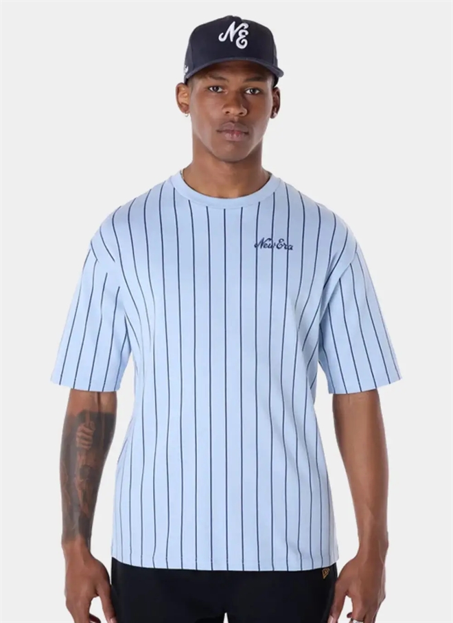 New Era Pinstripe Oversized T-Shirt