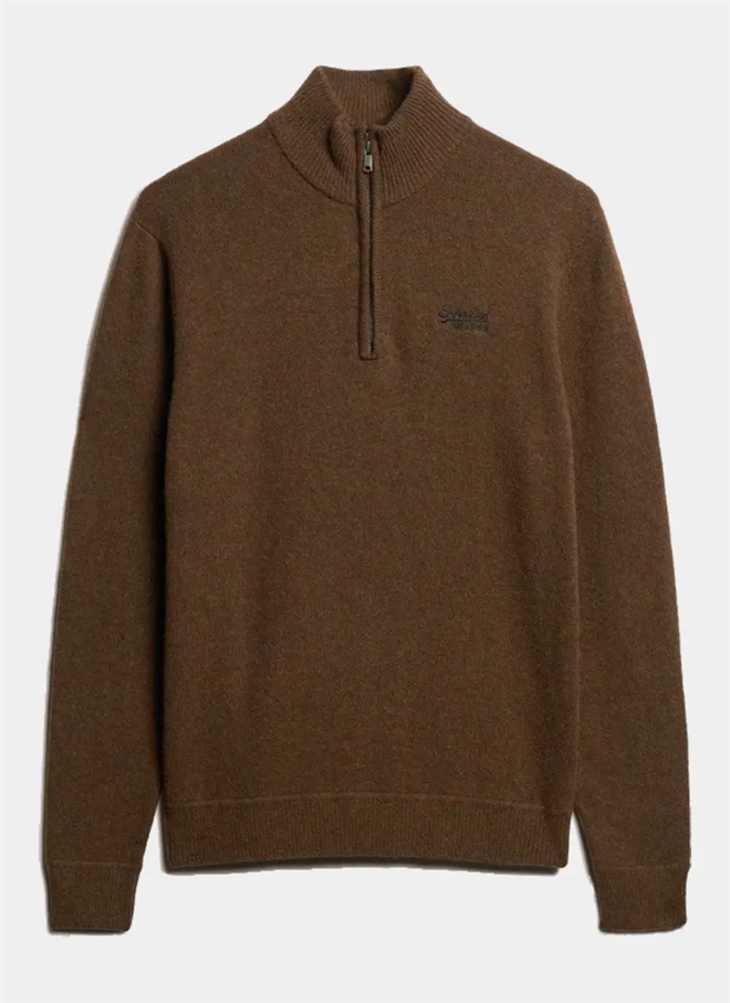 Superdry Essential Emb Half Zip Strik