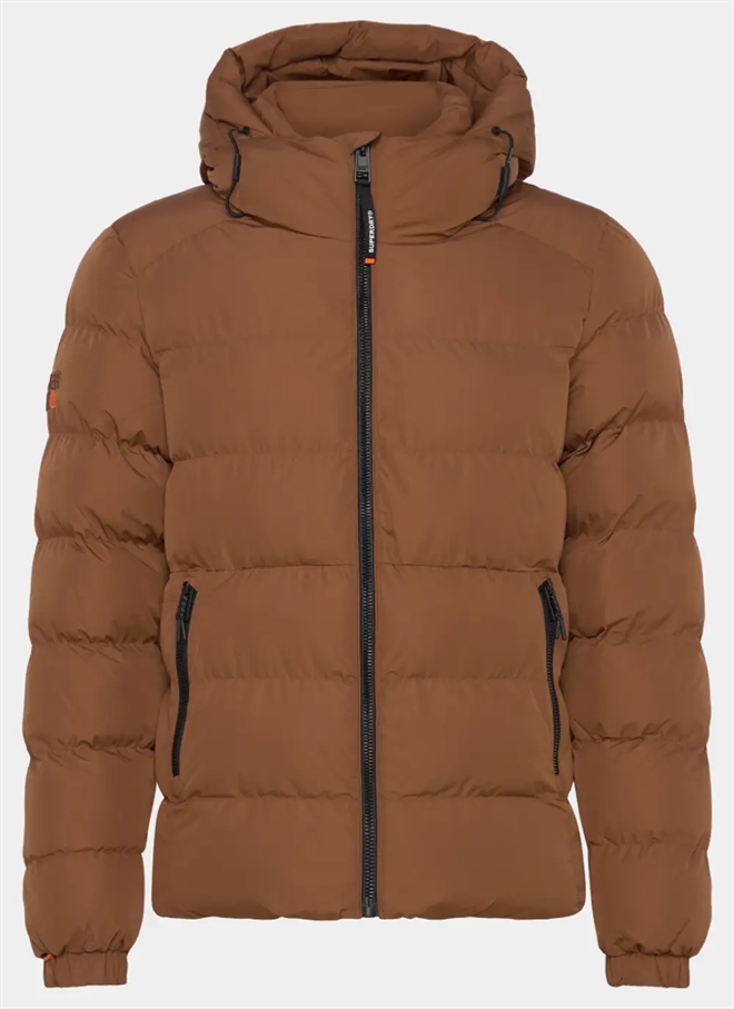 Superdry Hooded Sports Puffer Jakke