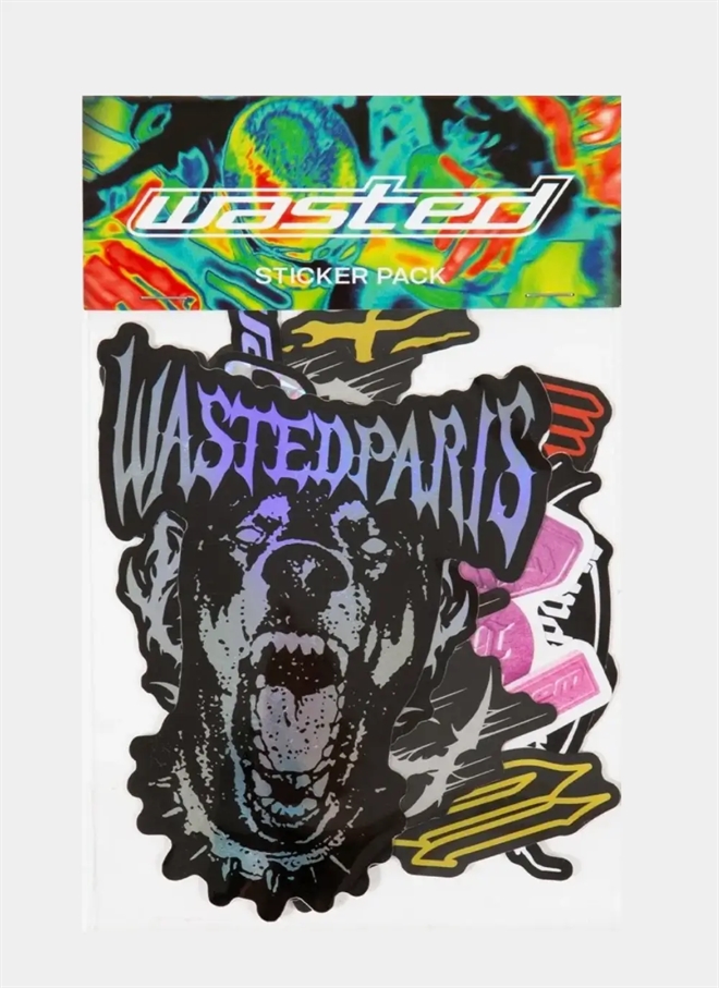 Wasted Paris Pulse Sticker Pack Accessories